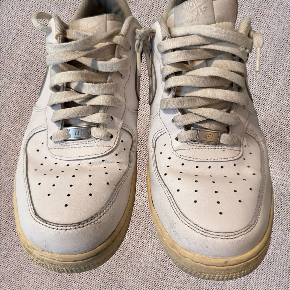 Nike White Airforce 1’s Vintage - Size 11.5 - Picture 8 of 11